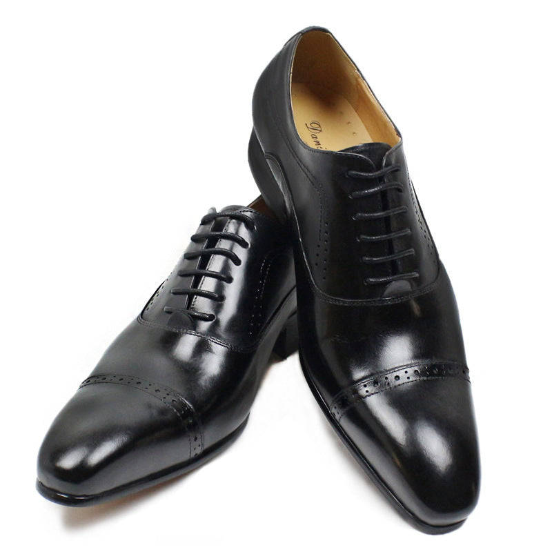 Pointed Oxford shoes