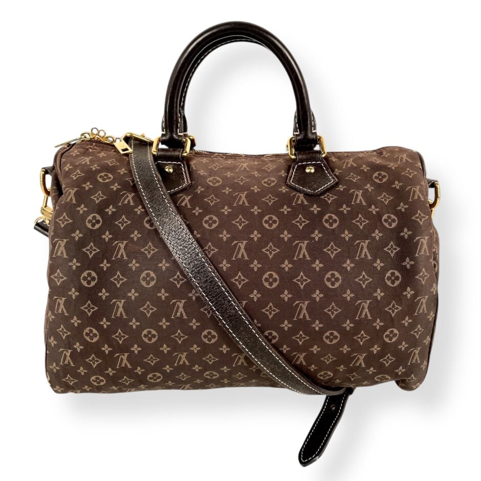 Louis Vuitton Mini Lin Speedy Bandouliere