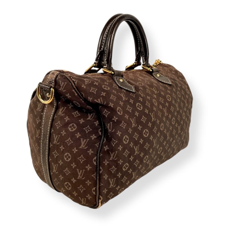 Louis Vuitton Mini Lin Speedy Bandouliere