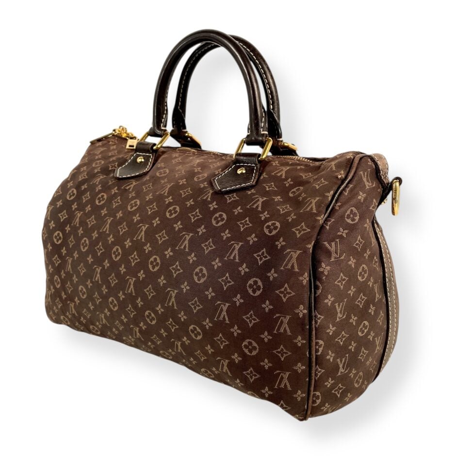 Louis Vuitton Mini Lin Speedy Bandouliere