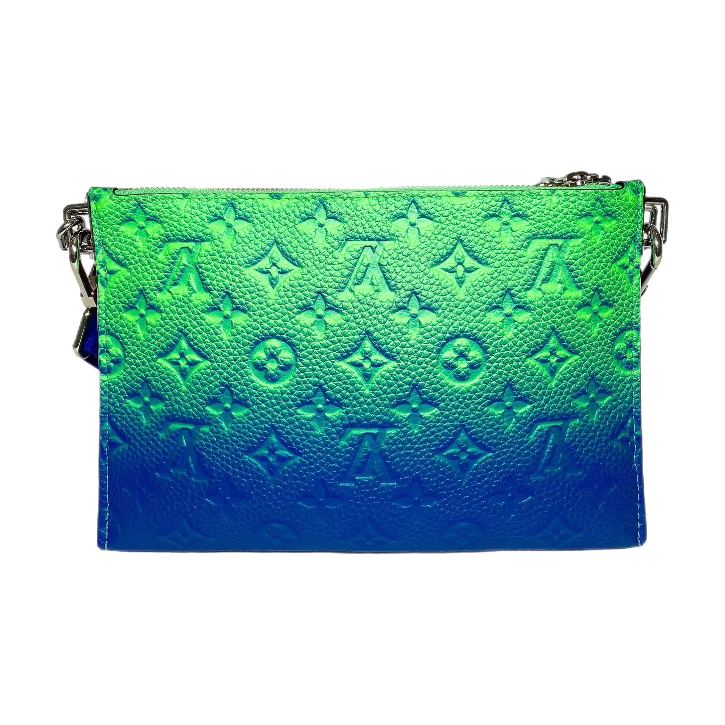 LOUIS VUITTON X VIRGIL ABLOH MULTICOLOR MONOGRAM ILLUSION TRIO POUCH
