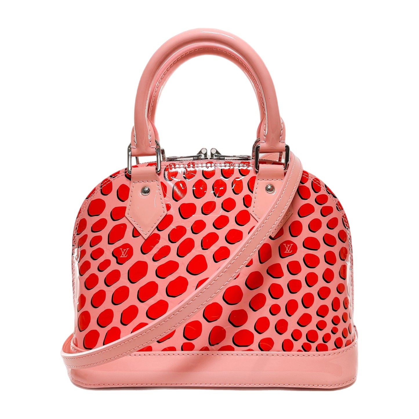 LOUIS VUITTON SUGAR PINK POPPY JUNGLE DOTS ALMA BB