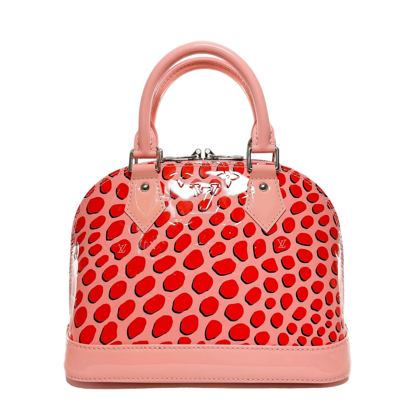 LOUIS VUITTON SUGAR PINK POPPY JUNGLE DOTS ALMA BB
