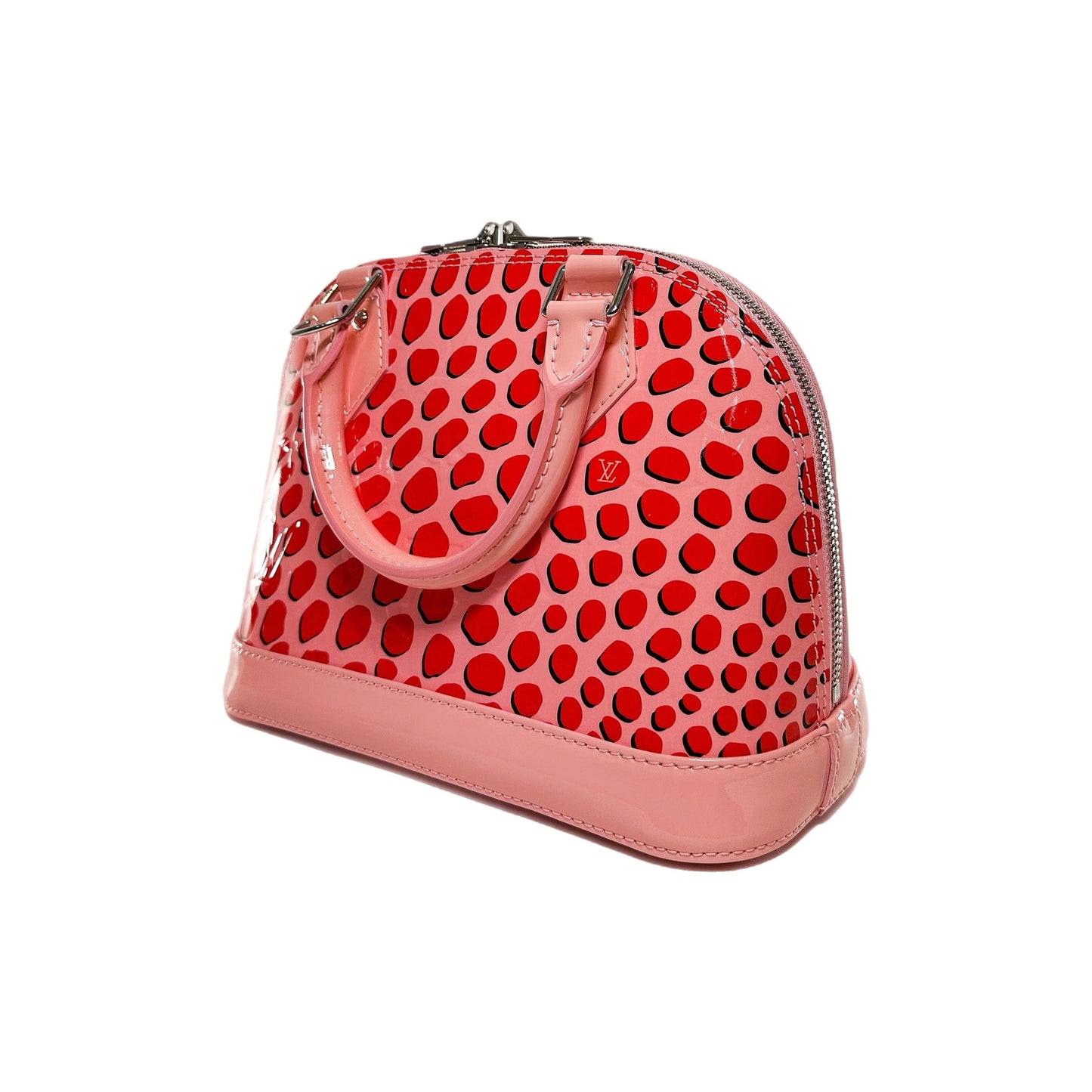 LOUIS VUITTON SUGAR PINK POPPY JUNGLE DOTS ALMA BB