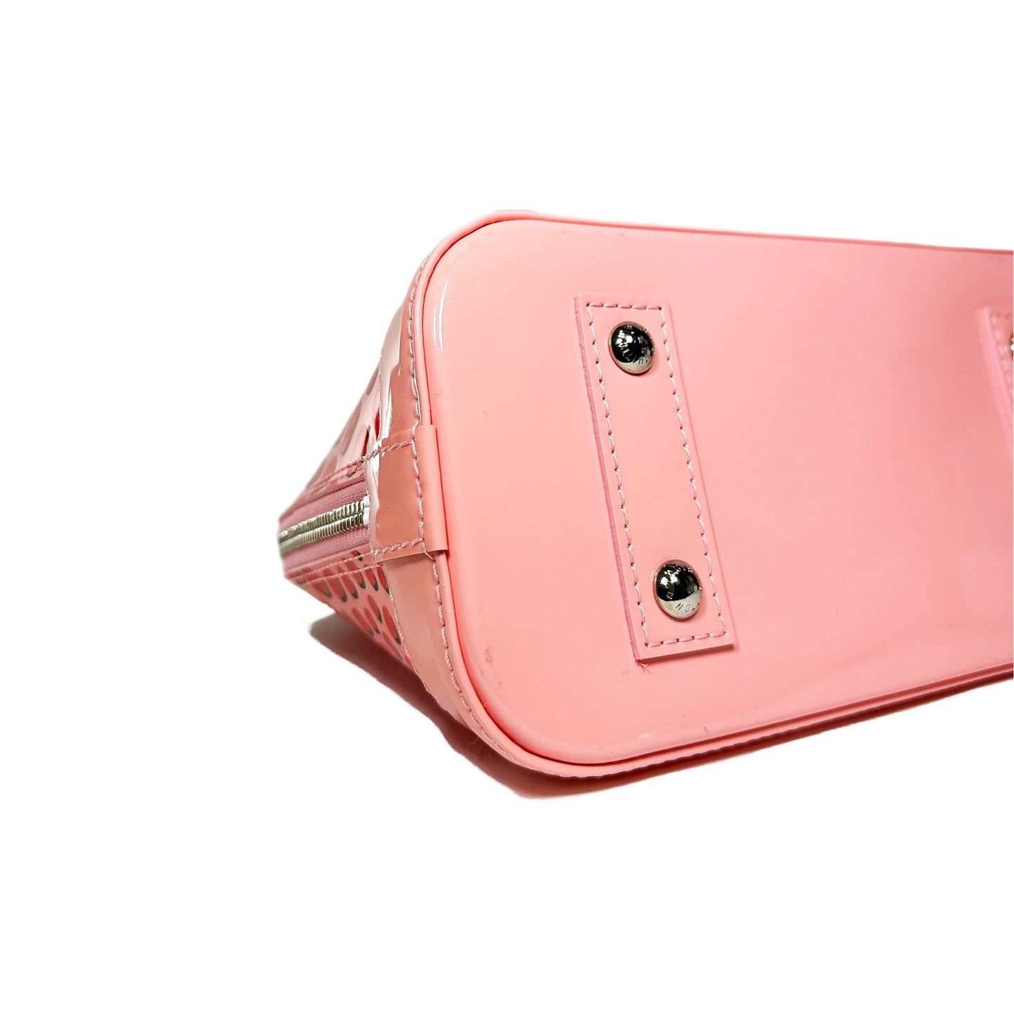 LOUIS VUITTON SUGAR PINK POPPY JUNGLE DOTS ALMA BB