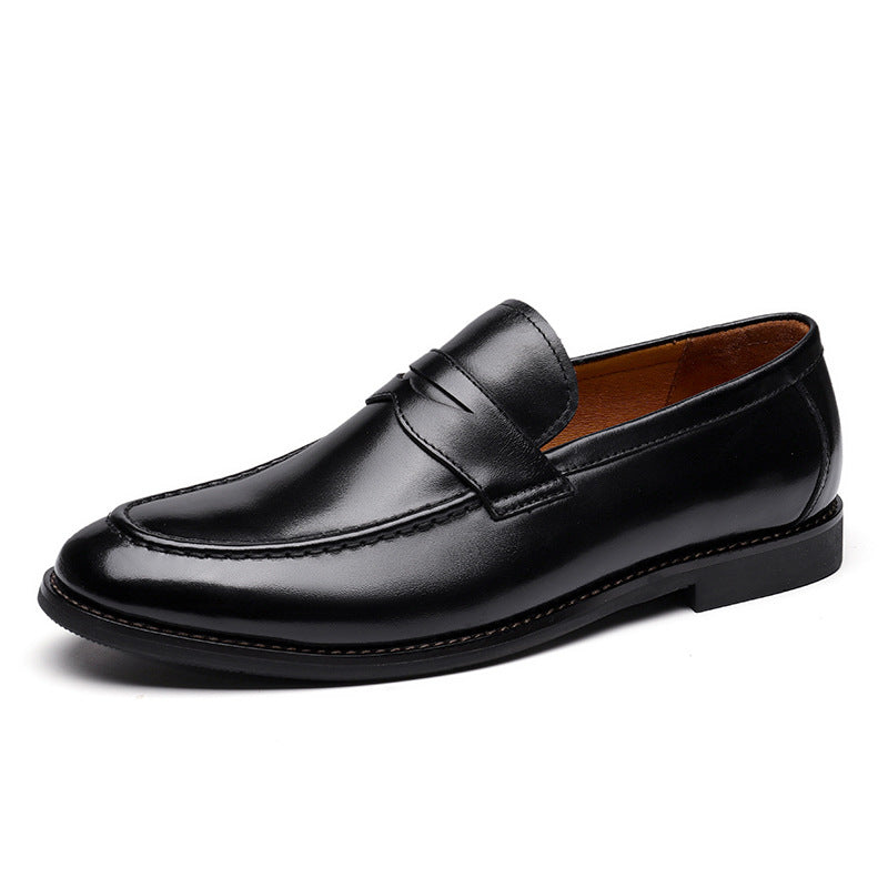 Business Men's Casual shoes Platform soled men's loafers