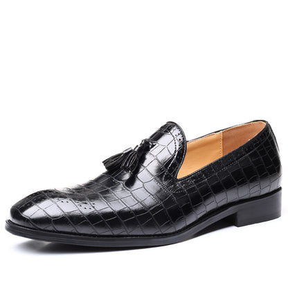 Brock leather shoes with tassel