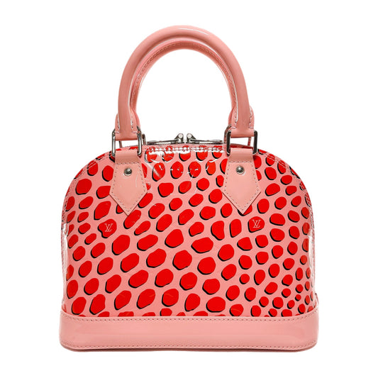 LOUIS VUITTON SUGAR PINK POPPY JUNGLE DOTS ALMA BB