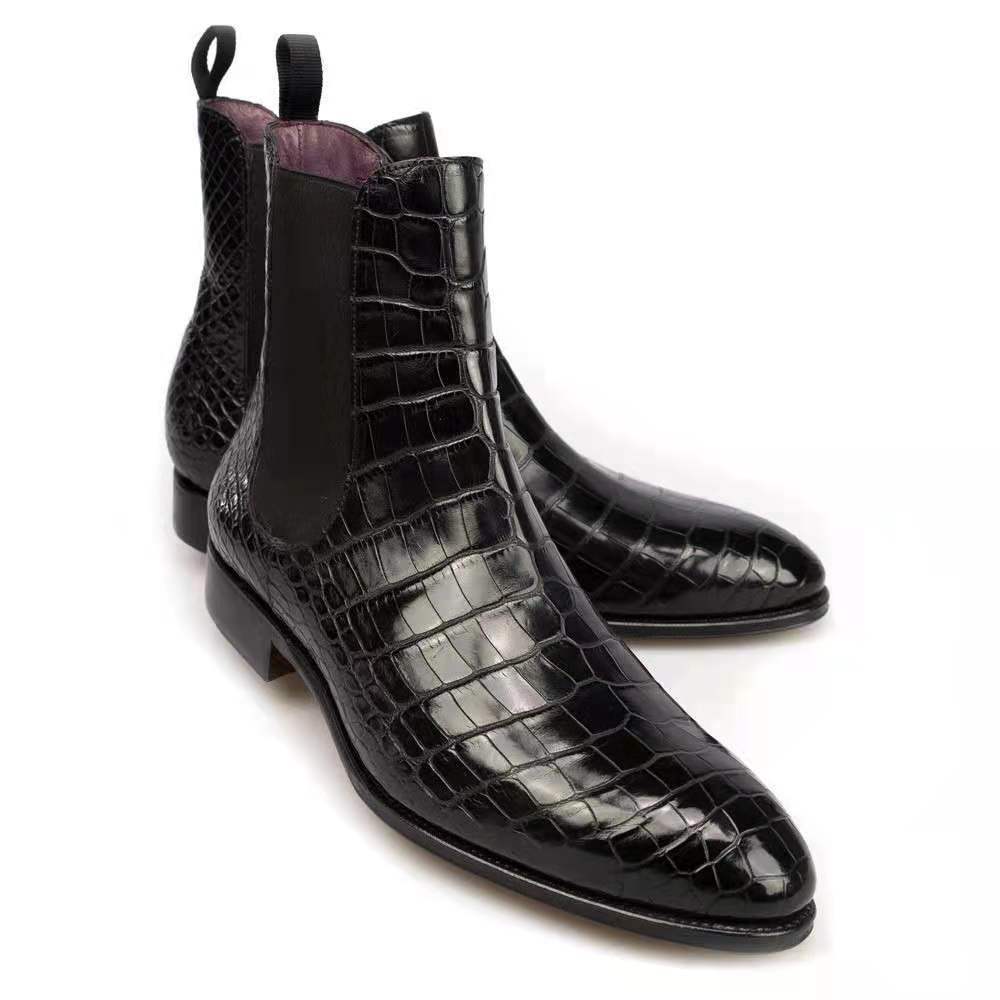 Pointy ankle boots