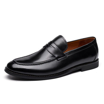 Business Men's Casual shoes Platform soled men's loafers
